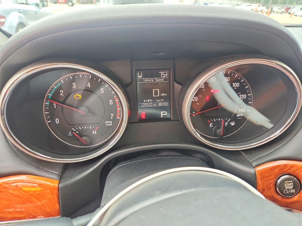 2012 Jeep Grand Cherokee Overland Black vin: 1C4RJECT8CC227866