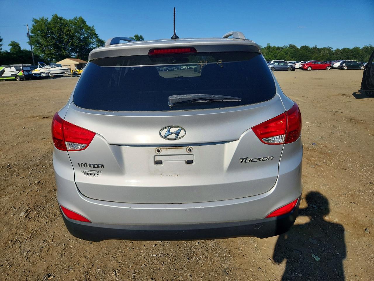 2011 Hyundai Tucson Gls Silver vin: KM8JU3AC8BU285170