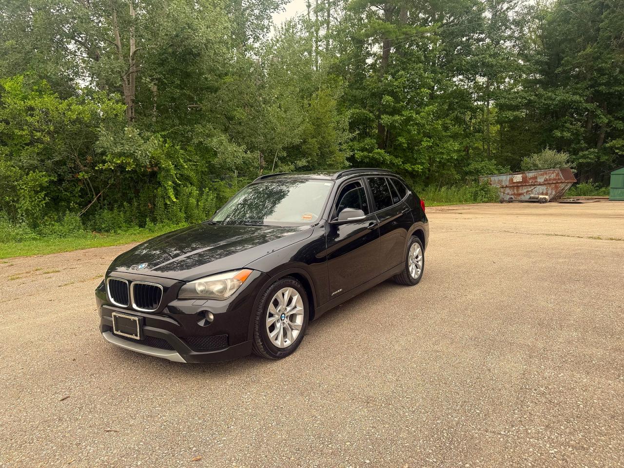 2014 Bmw X1 Xdrive28i Black vin: WBAVL1C57EVY21727