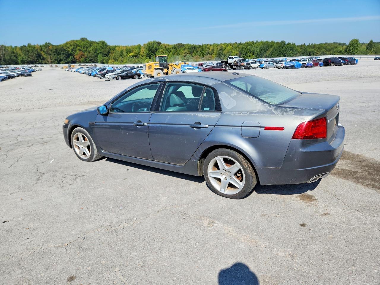 2004 Acura Tl Gray vin: 19UUA66264A073126