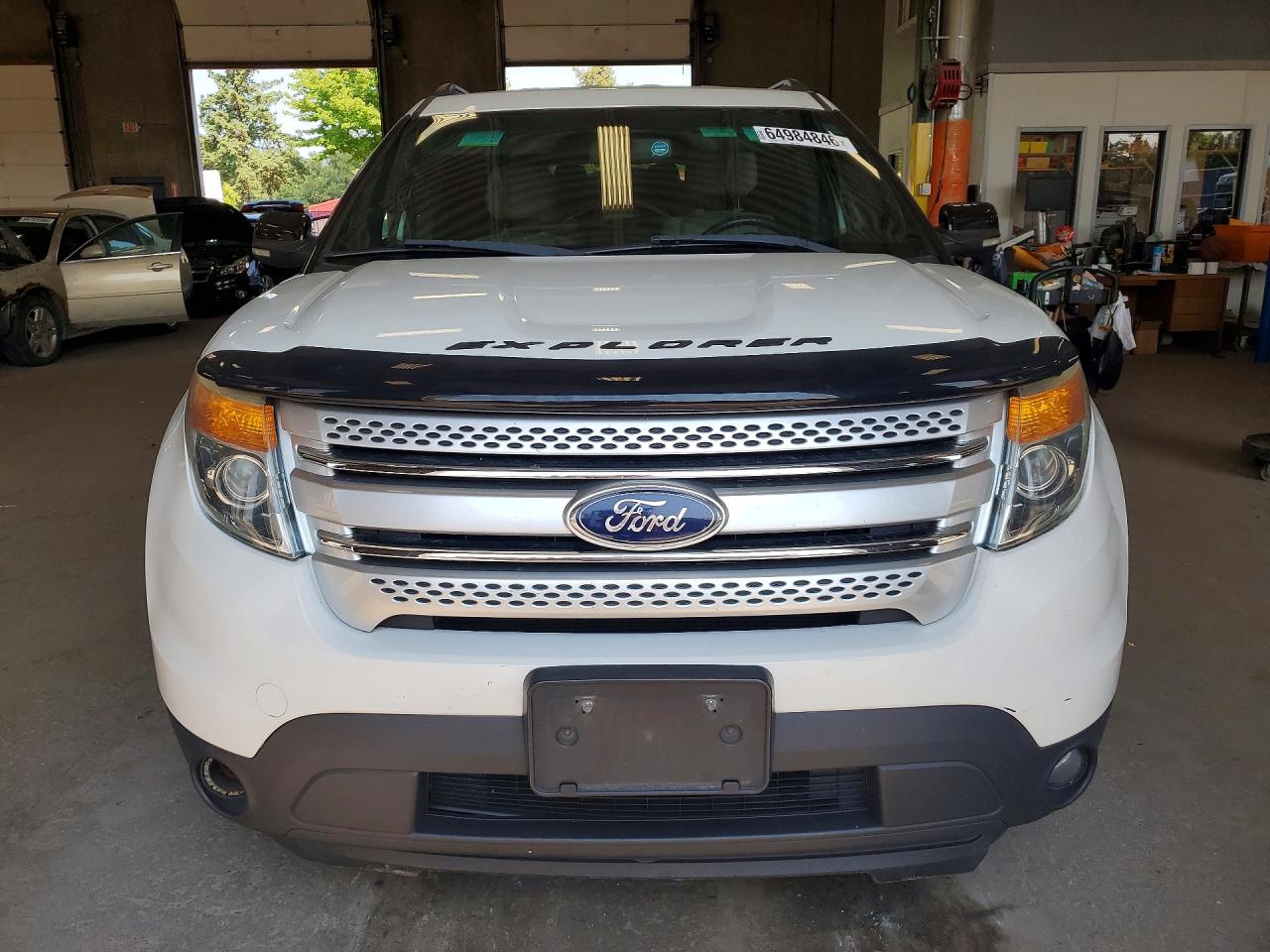 2012 Ford Explorer Xlt White vin: 1FMHK8D87CGA65124