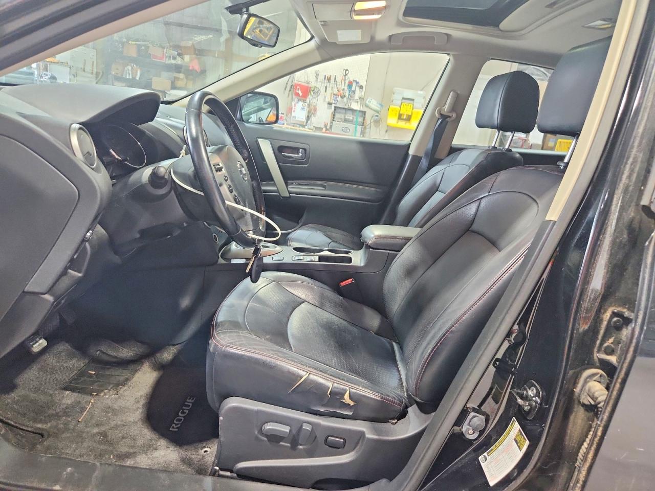 2012 Nissan Rogue S Black vin: JN8AS5MV4CW366454