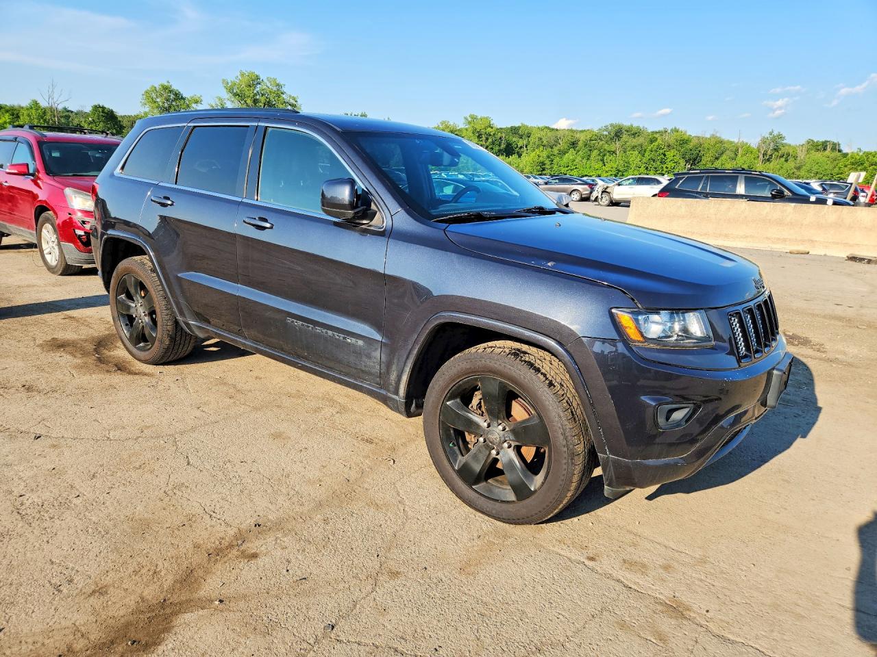 2014 Jeep Grand Cherokee Laredo Черный vin: 1C4RJFAG5EC463809