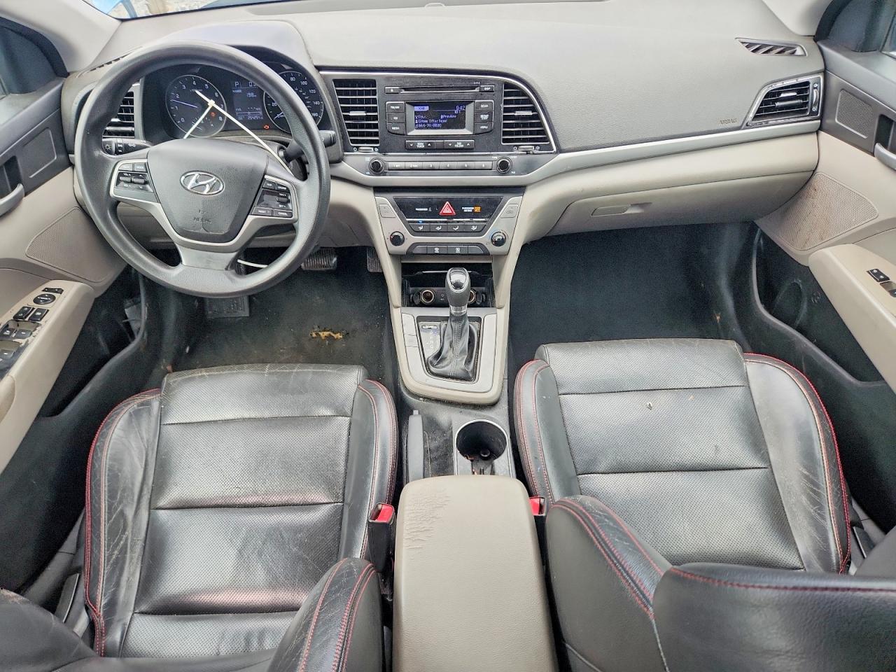 2017 Hyundai Elantra Se Blue vin: 5NPD74LF6HH111316