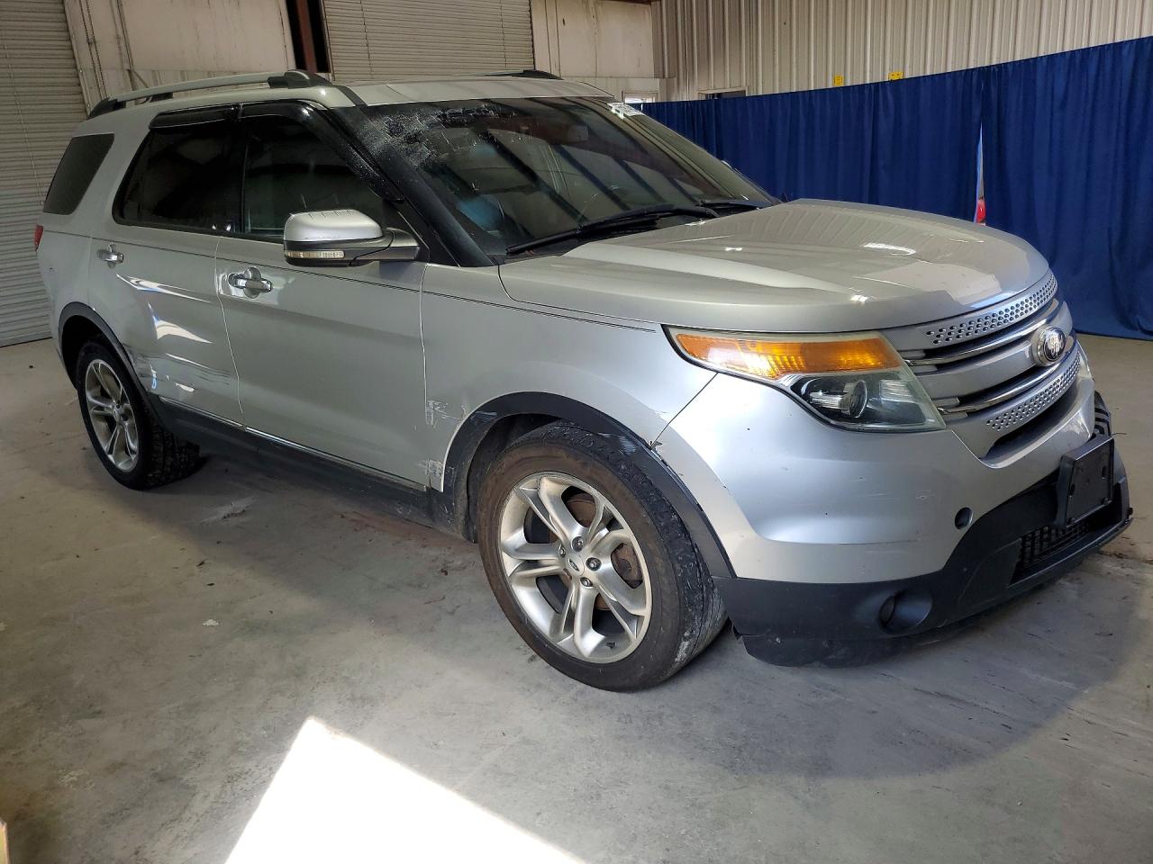 2013 Ford Explorer Limited Silver vin: 1FM5K8F83DGA75859