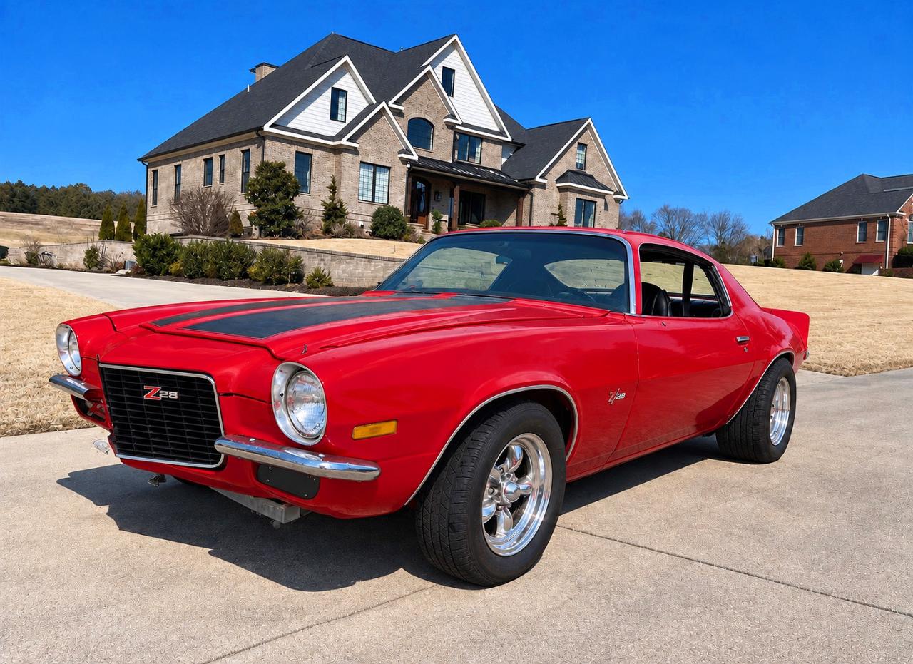 1971 Chevrolet Camaro Red vin: 124871N529681