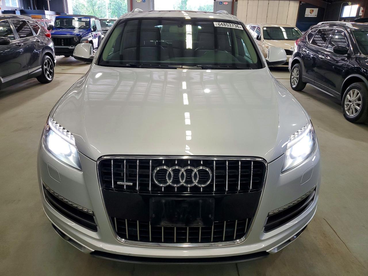 2015 Audi Q7 Premium Plus Silver vin: WA1LGAFE3FD000913