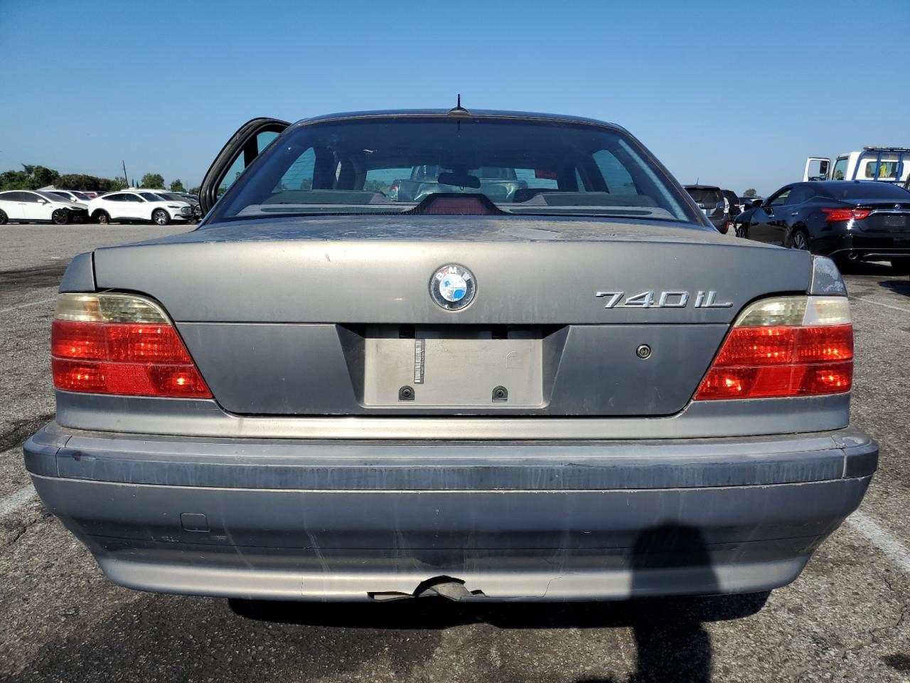 2001 Bmw 740 Il   Gray vin: WBAGH83411DP33945