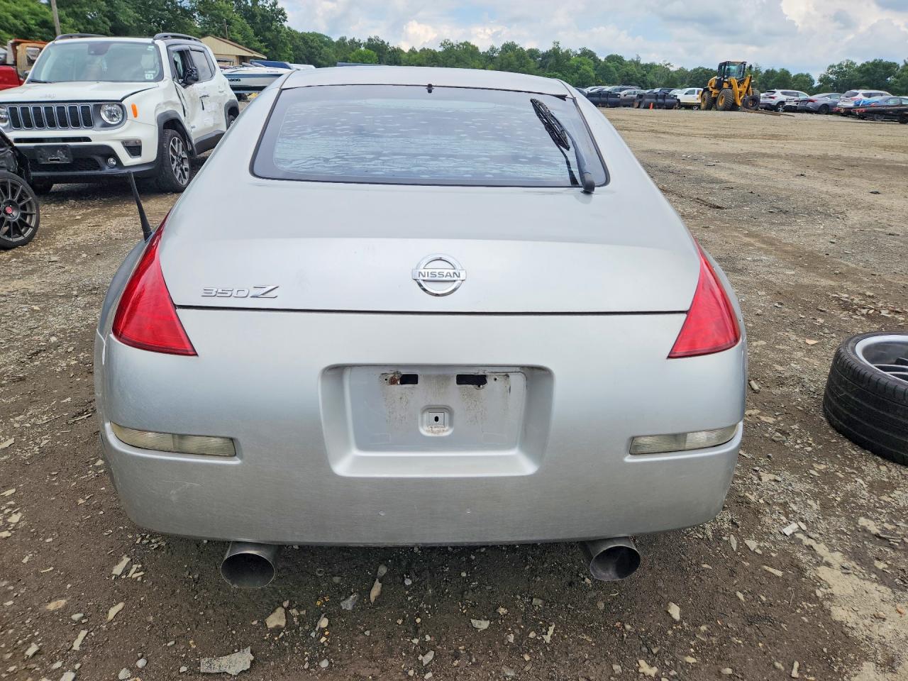 2003 Nissan 350z Coupe Gray vin: JN1AZ34E83T010105