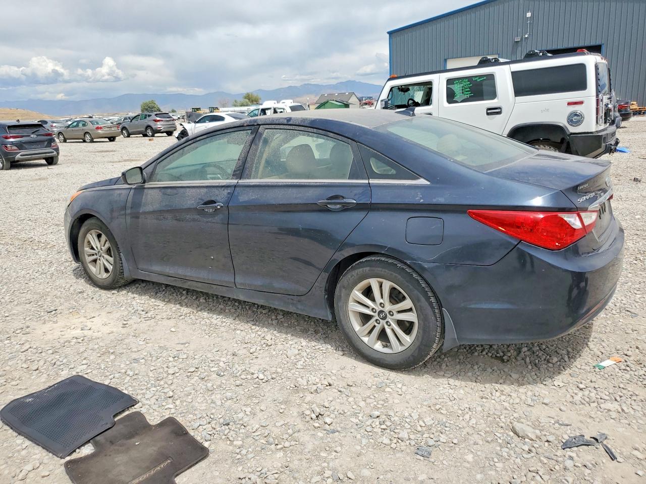 2012 Hyundai Sonata Gls Blue vin: 5NPEB4AC6CH379500