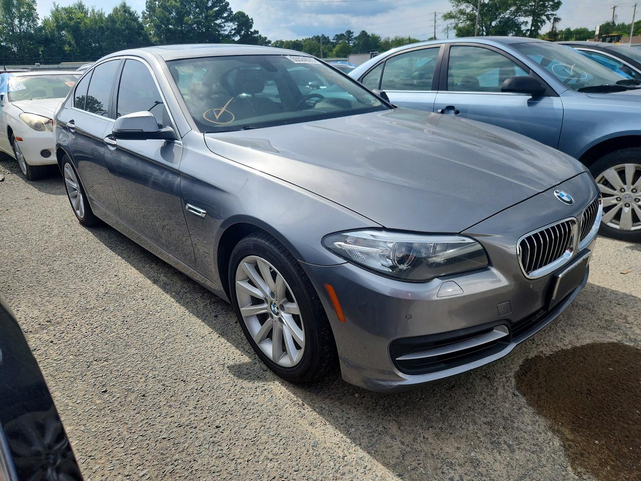 2014 Bmw 535 I Серебряный vin: WBA5B1C54ED481302