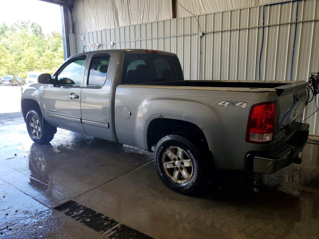 2009 Gmc Sierra K1500 Sle Gray vin: 1GTEK29J29Z220272