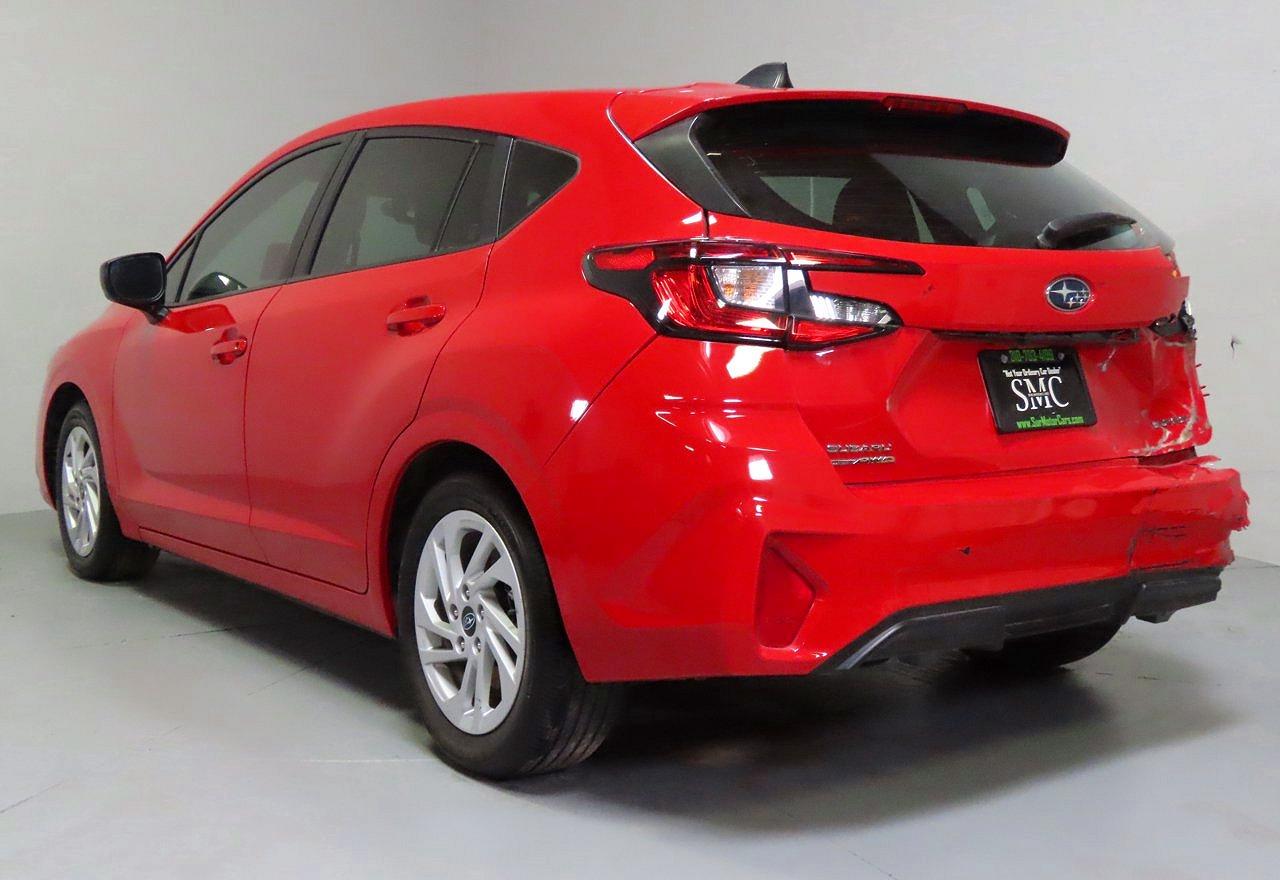 2025 Subaru Impreza Red vin: JF1GUABC7S8214221