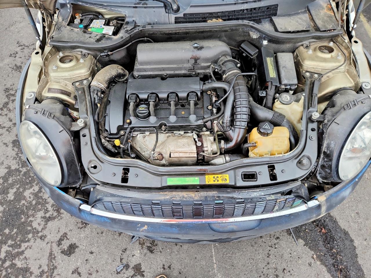 2007 Mini Cooper S Tan vin: WMWMF73517TV31343