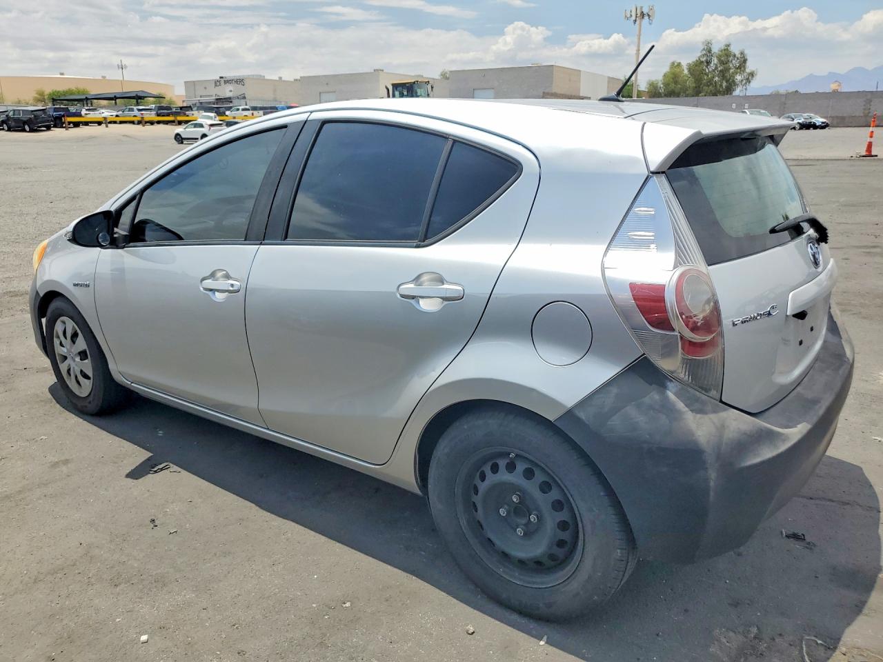 2013 Toyota Prius C Two Silver vin: JTDKDTB39D1052927