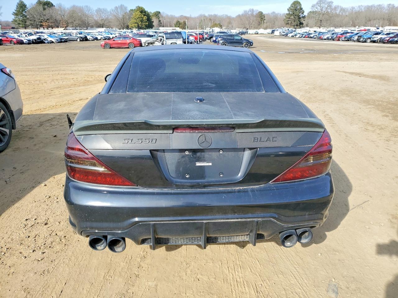 2007 Mercedes-benz Sl 550 Gray vin: WDBSK71F47F124454