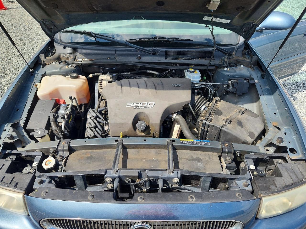 2002 Buick Lesabre Custom Blue vin: 1G4HP54K82U252898