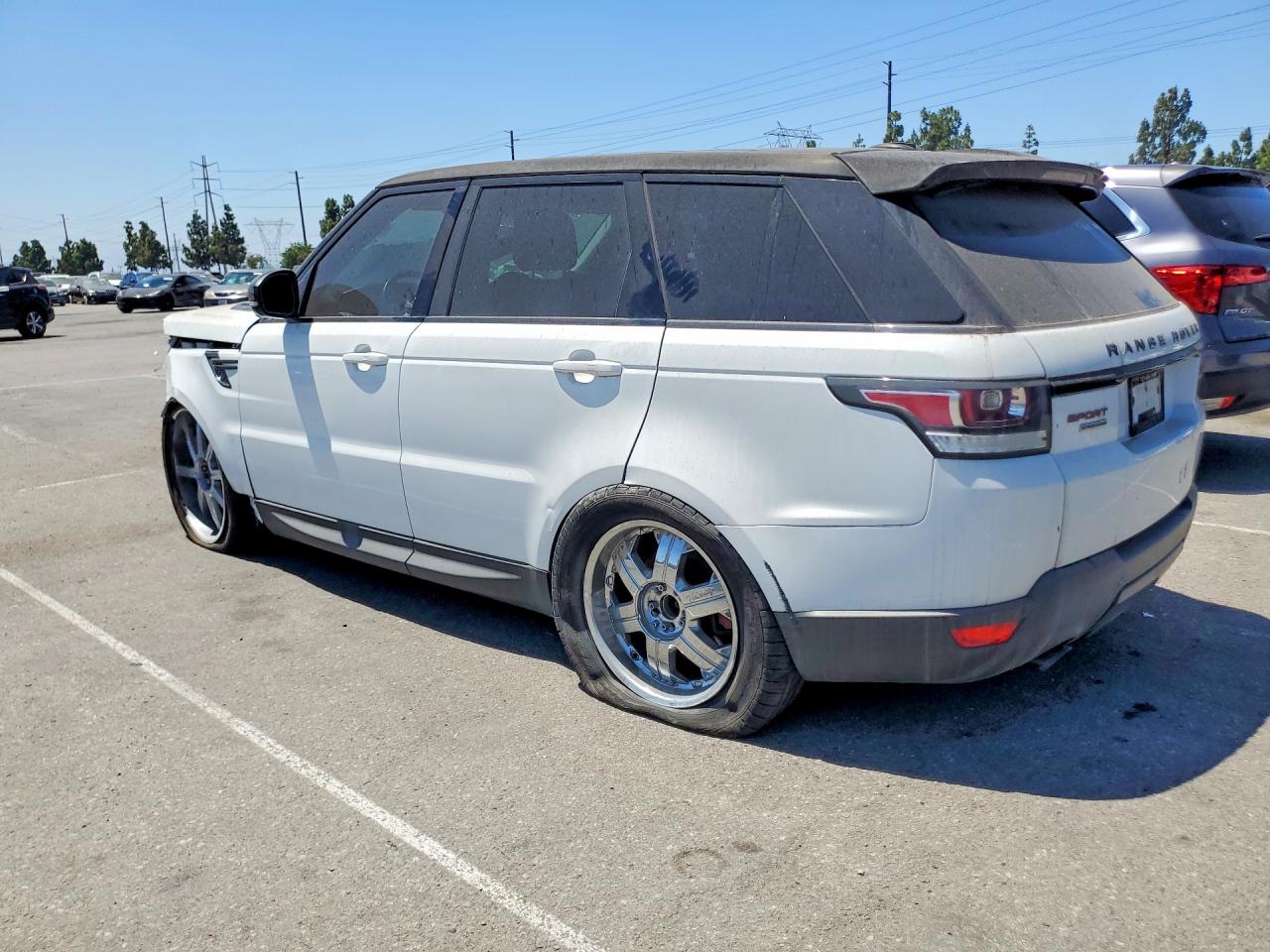 2014 Land Rover Range Rover Sport Sc White vin: SALWR2EFXEA323927
