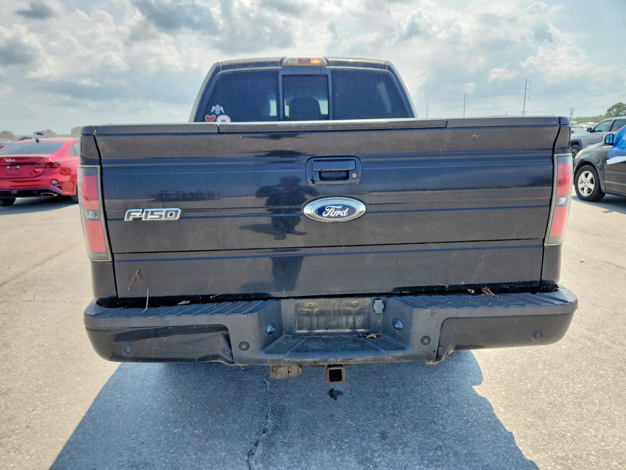 2012 Ford F150 Supercrew Black vin: 1FTFW1EF2CFA74324