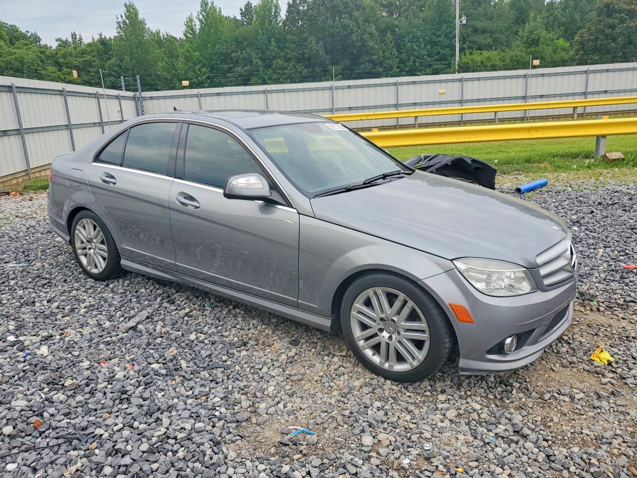 2009 Mercedes-benz C 300 4matic Silver vin: WDDGF81X89F218968