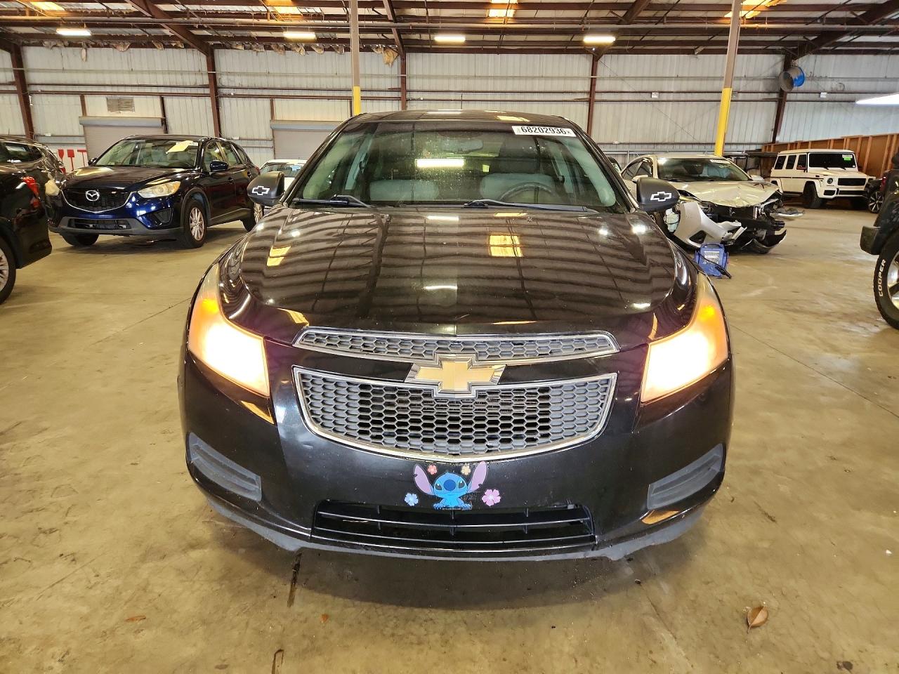 2013 Chevrolet Cruze Ls Black vin: 1G1PA5SH1D7208826