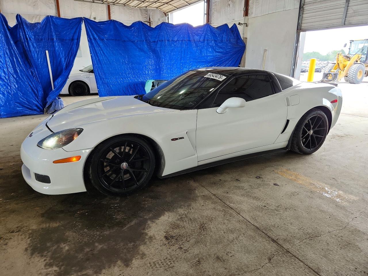 2013 Chevrolet Corvette Z06 White vin: 1G1Y52DE1D5101569