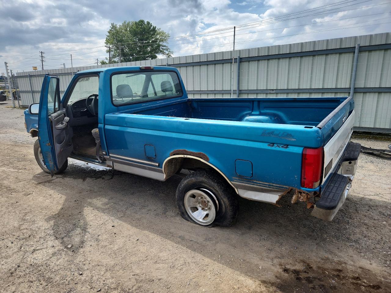 1994 Ford F150 Turquoise vin: 1FTEF14Y5RLB34928