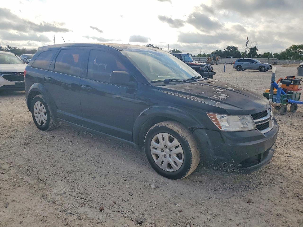 2014 Dodge Journey Se Black vin: 3C4PDCAB8ET301324