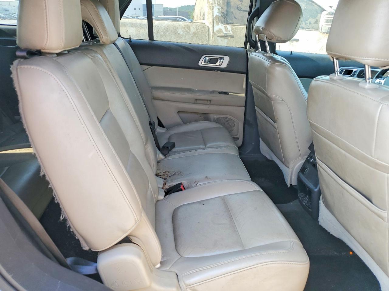 2012 Ford Explorer Xlt White vin: 1FMHK8D89CGA08682