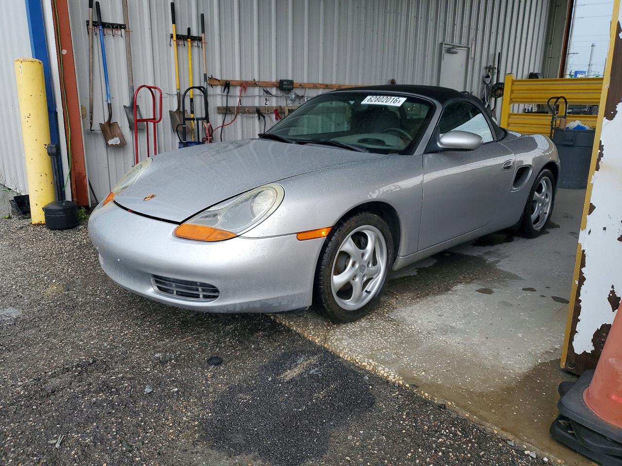 1999 Porsche Boxster Silver vin: WP0CA298XXU629833