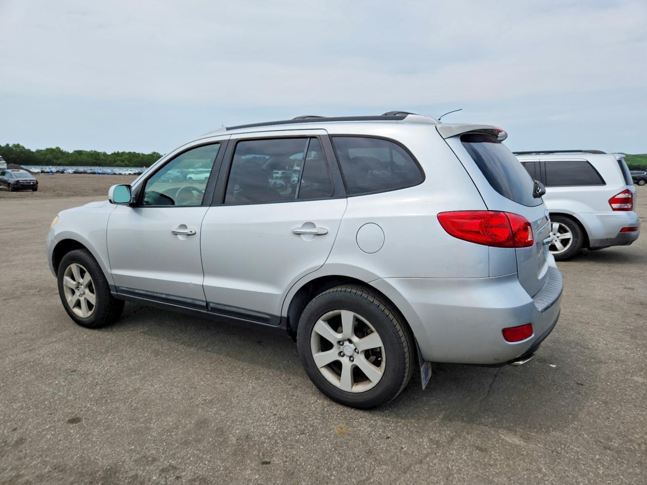 2007 Hyundai Santa Fe Se Silver vin: 5NMSH73E37H030427