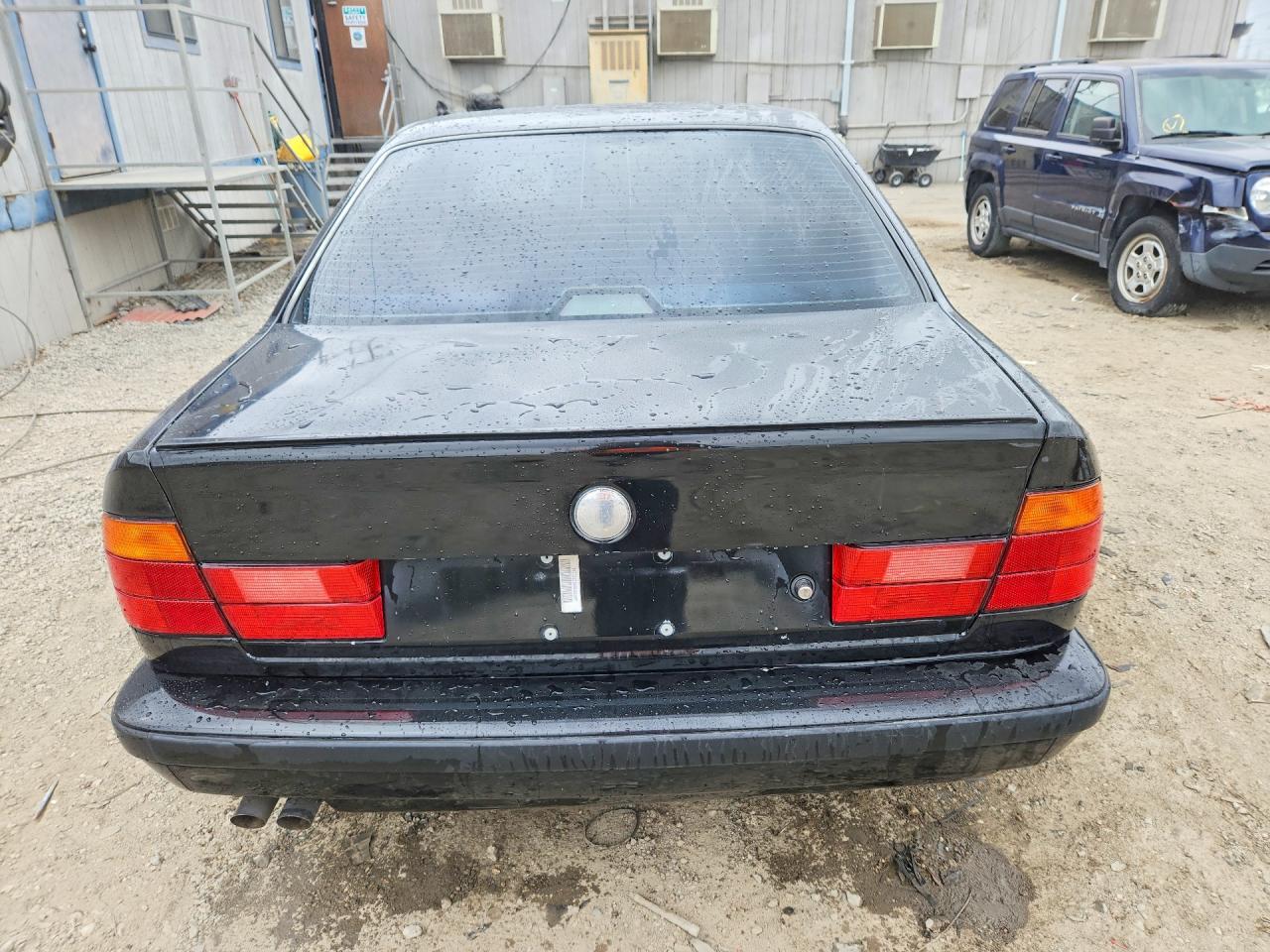 1995 Bmw 540 I Automatic Black vin: WBAHE632XSGF31141