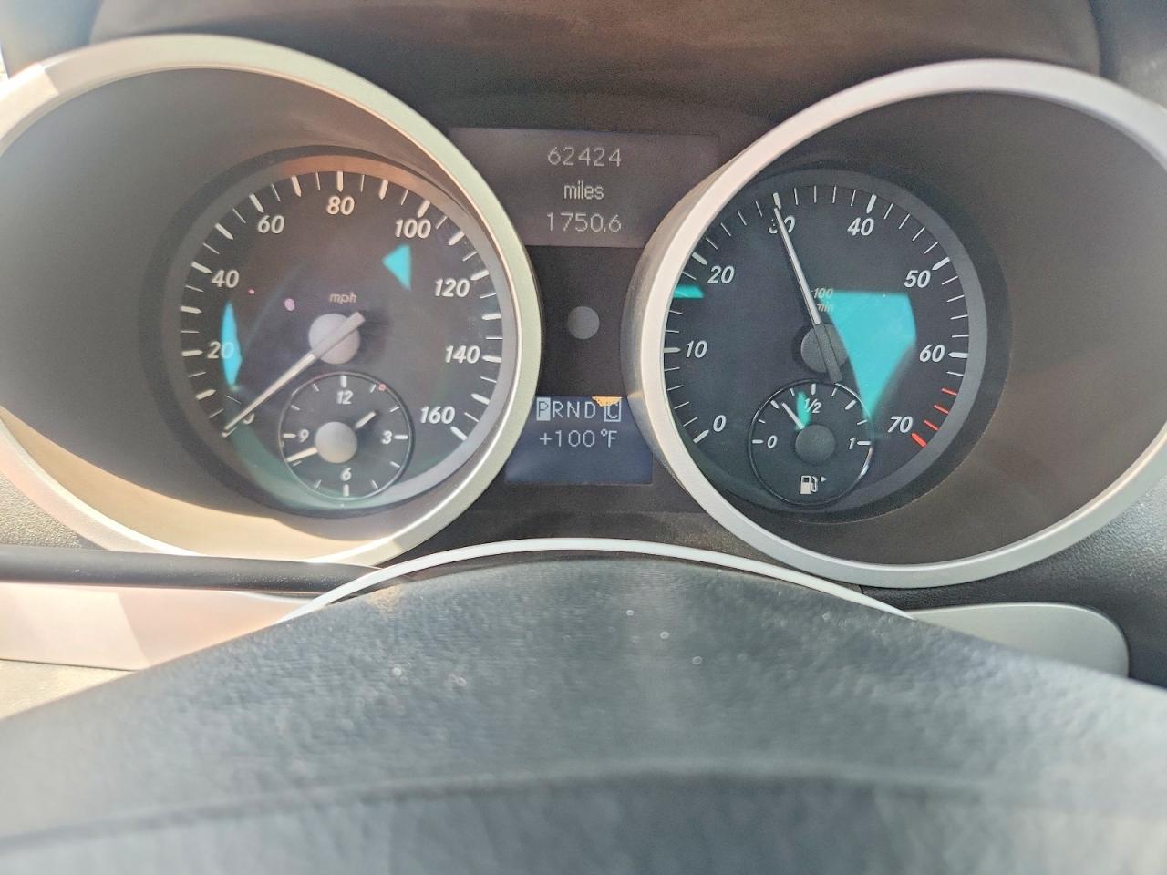 2005 Mercedes-benz Slk 350 Gray vin: WDBWK56F15F061177