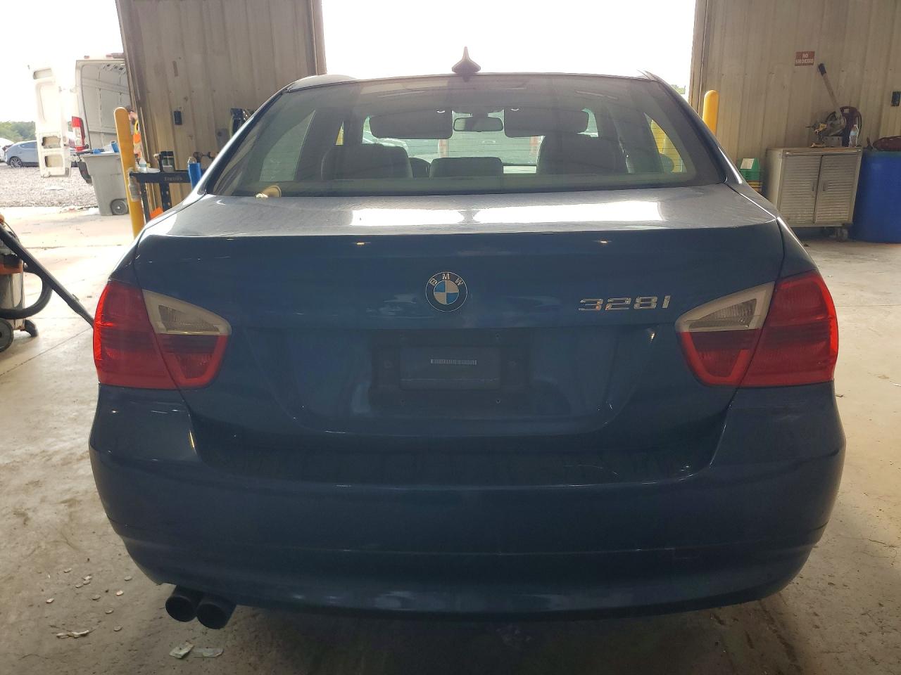 2007 Bmw 328 I Blue vin: WBAVA33527PG53605