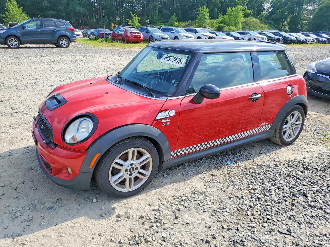2013 Mini Cooper S Red vin: WMWSV3C59DT475537