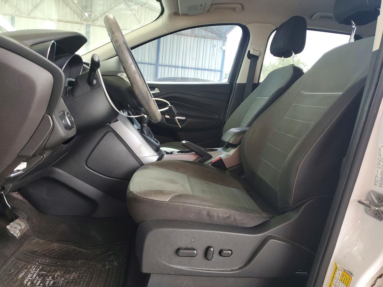 2014 Ford Escape Se White vin: 1FMCU9GXXEUE01205