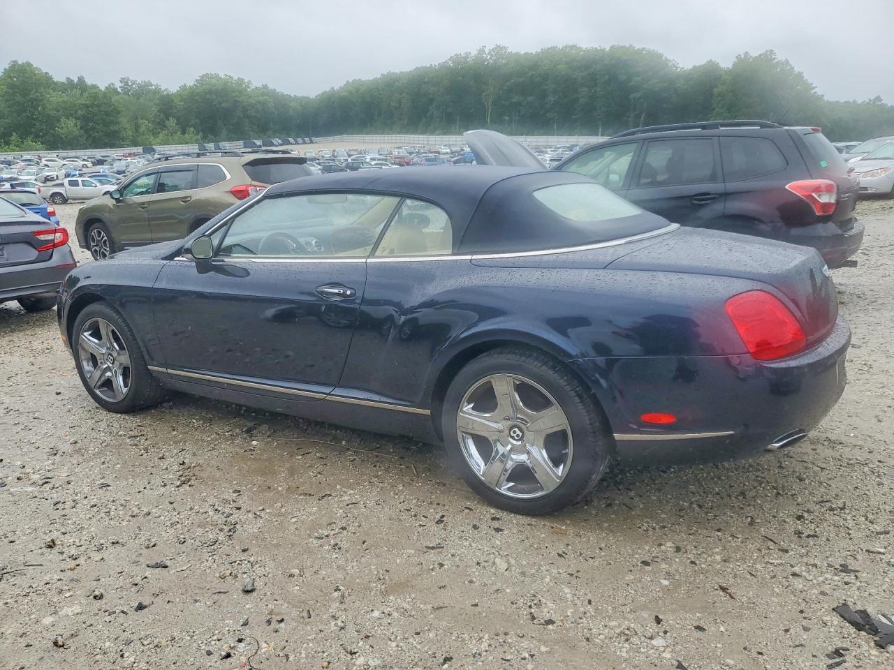 2007 Bentley Continental Gtc Blue vin: SCBDR33W07C044133