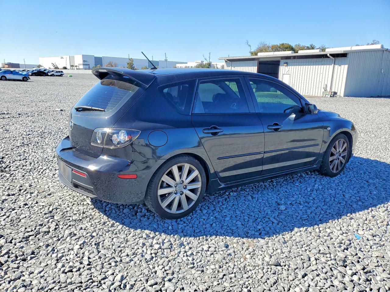 2008 Mazda Speed 3 Черный vin: JM1BK34L181160306