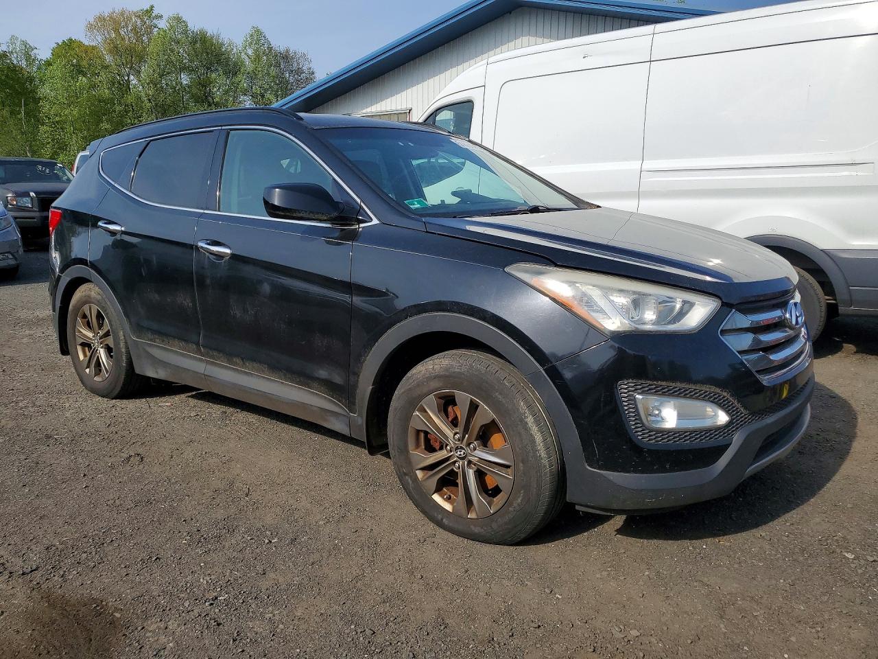 2013 Hyundai Santa Fe Sport 2.4l Черный vin: 5XYZUDLB5DG076331