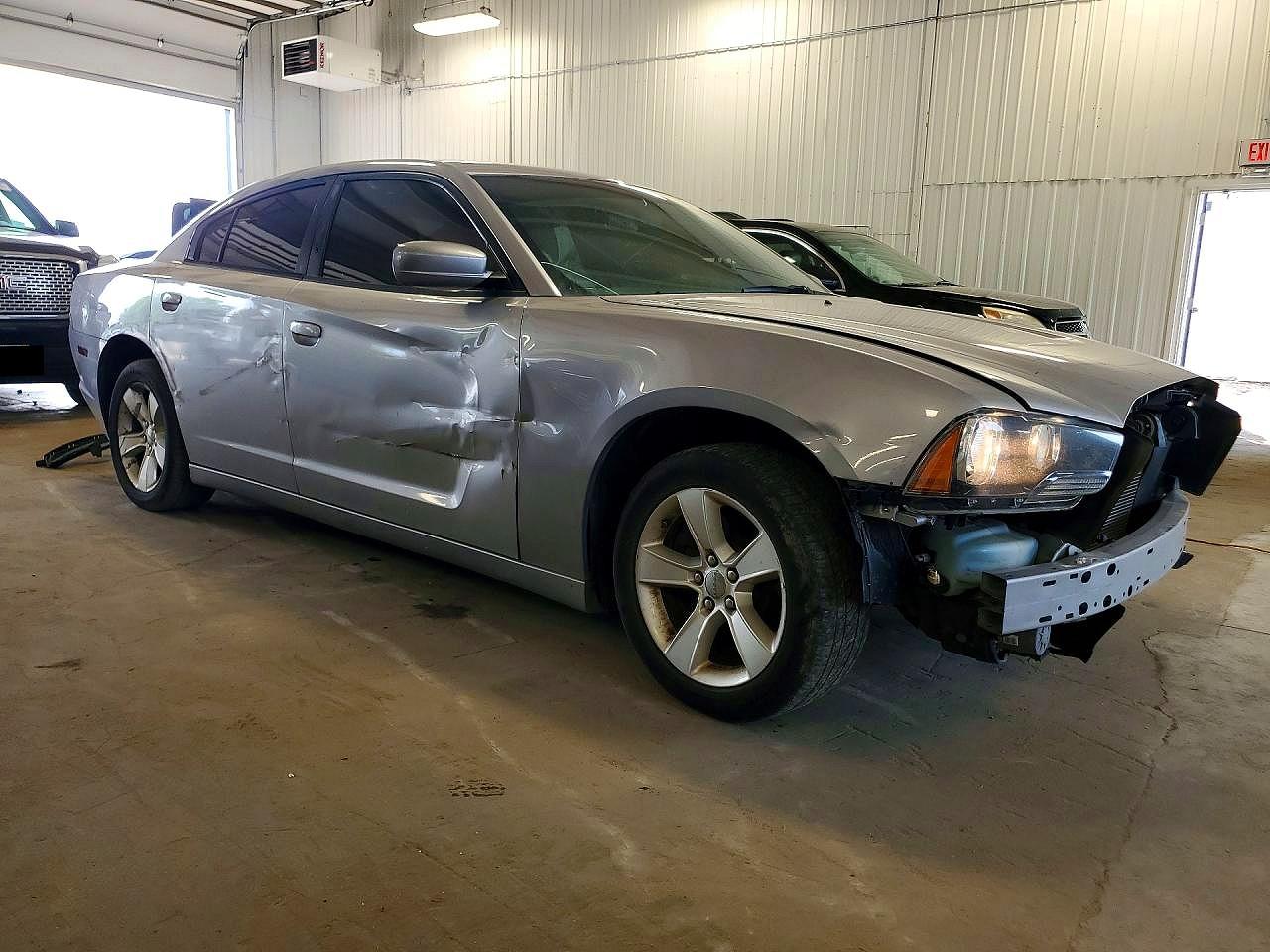 2014 Dodge Charger Se Silver vin: 2C3CDXBG2EH198043