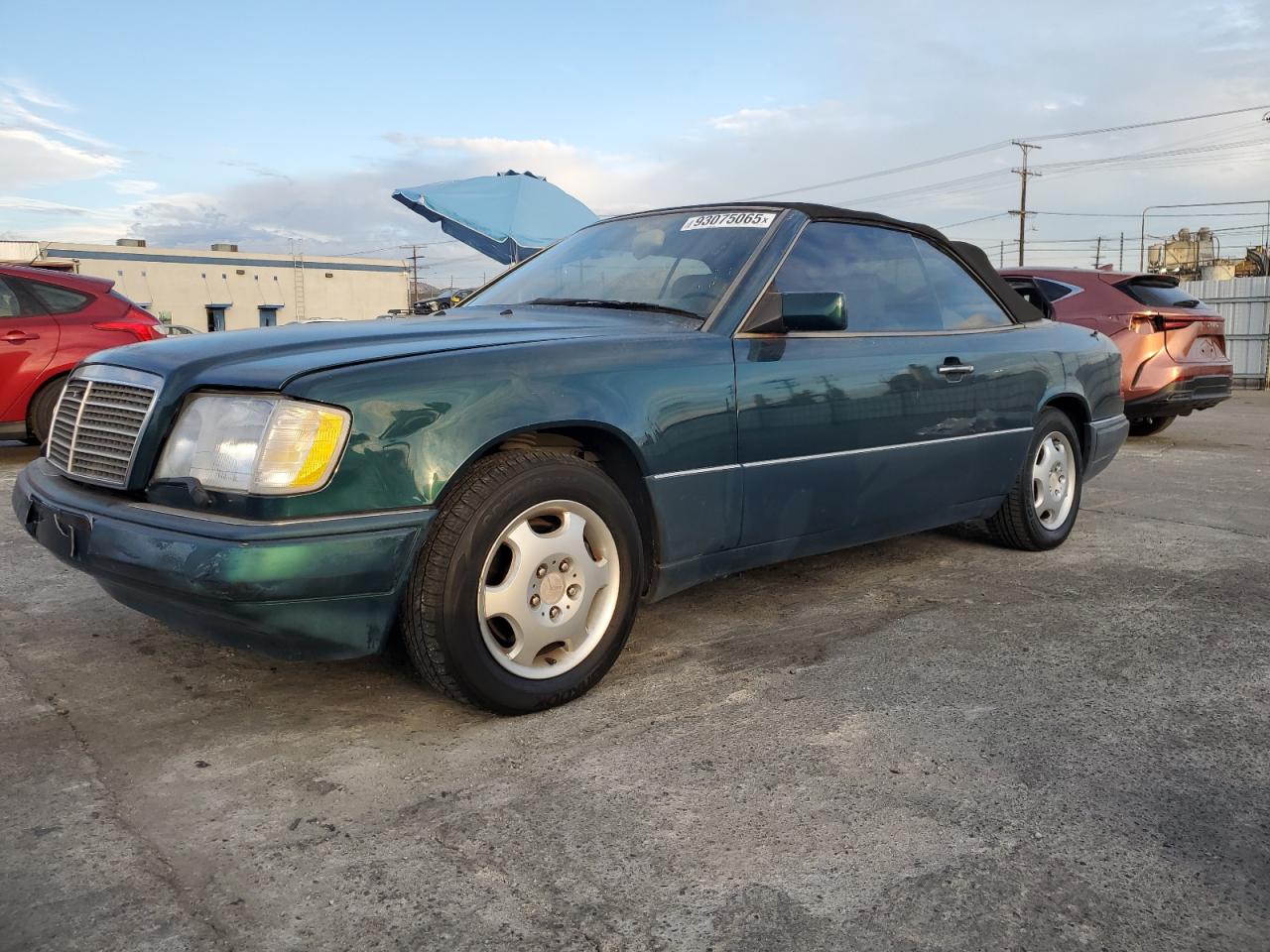 1995 Mercedes-benz E 320 Зеленый vin: WDBEA66E5SC277008