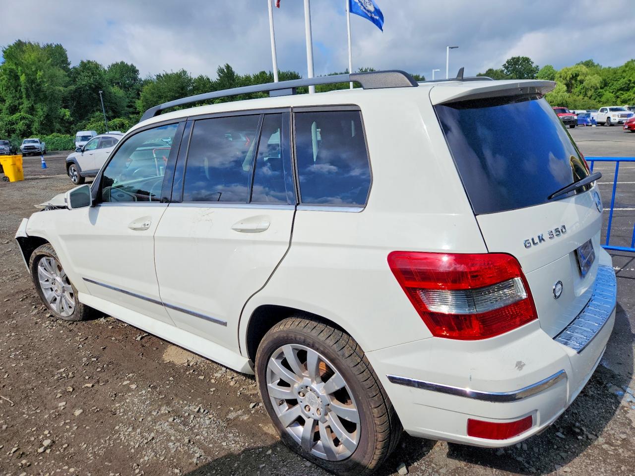 2010 Mercedes-benz Glk 350 4matic White vin: WDCGG8HB2AF355985