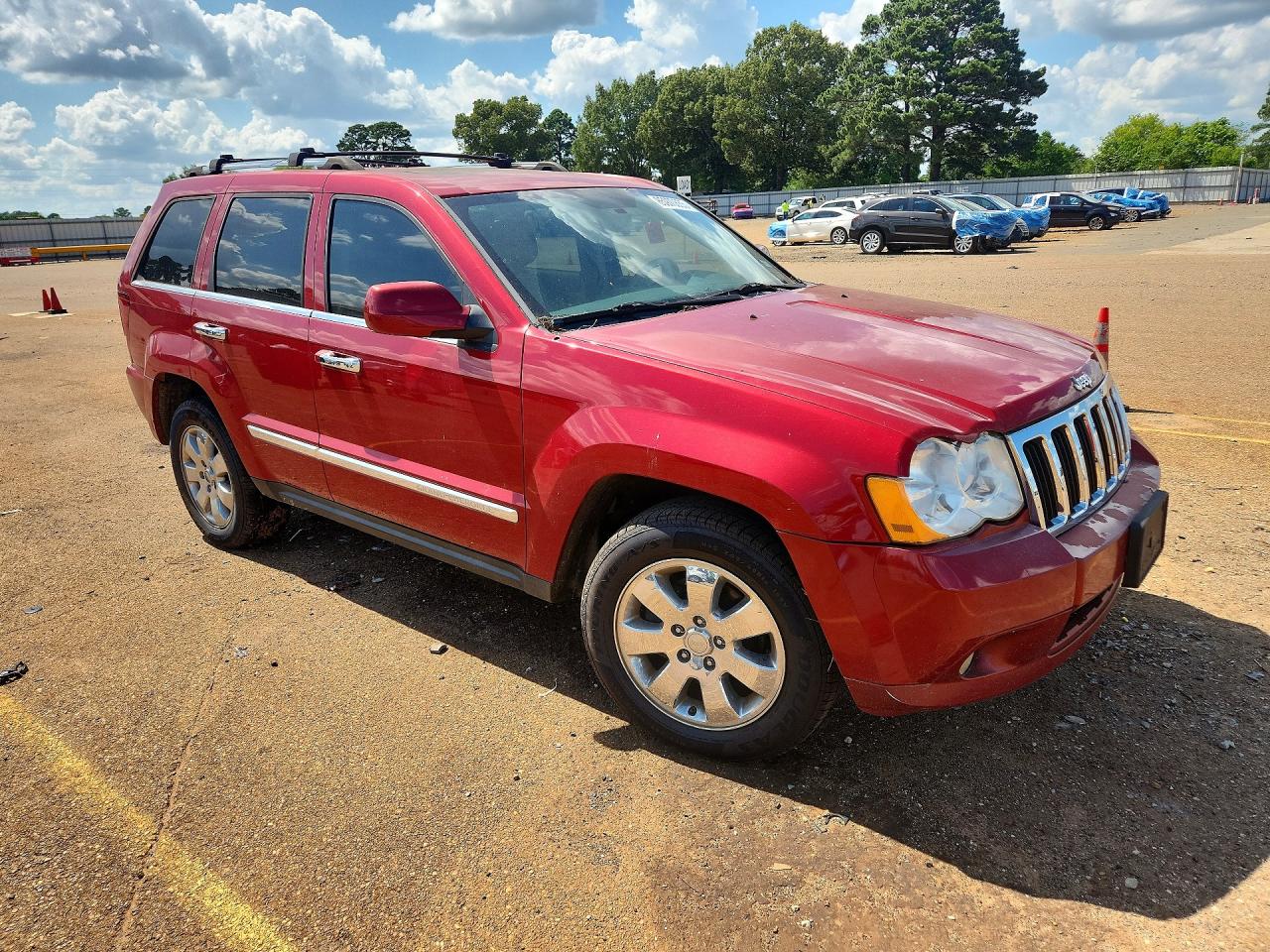 2010 Jeep Grand Cherokee Limited Red vin: 1J4RR5GTXAC150041