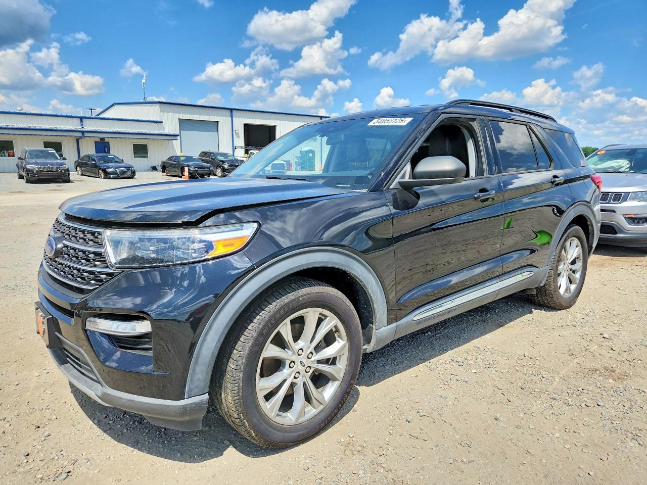 2020 Ford Explorer Xlt Black vin: 1FMSK7DH0LGD13620