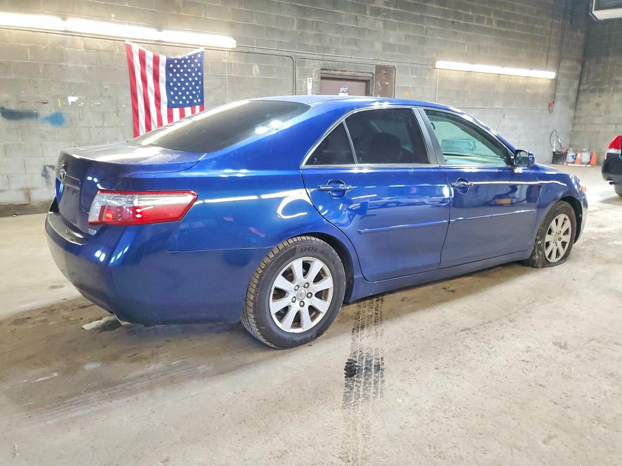 2007 Toyota Camry Hybrid Blue vin: 4T1BB46K57U011822