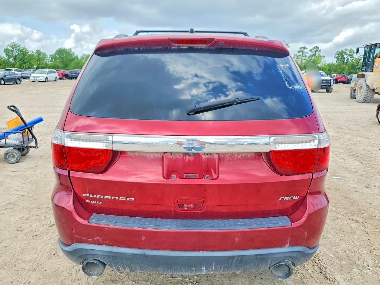 2013 Dodge Durango Crew Burgundy vin: 1C4SDJDT5DC565632