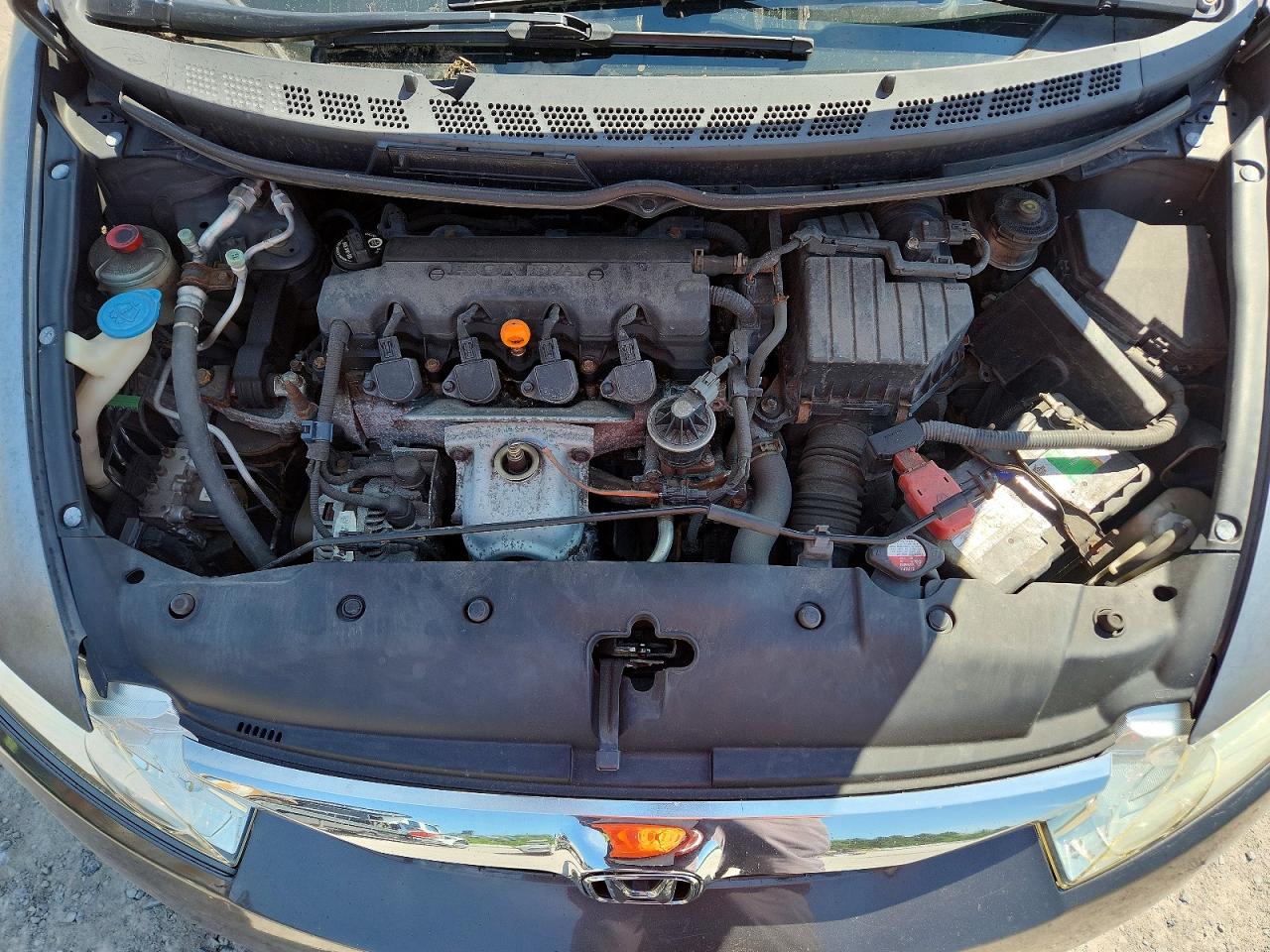2009 Honda Civic Lx Gray vin: 2HGFA16589H538911