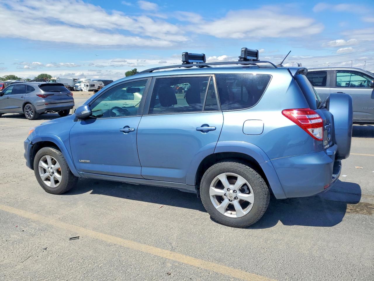 2009 Toyota Rav4 Limited Blue vin: 2T3BK31V99W008802