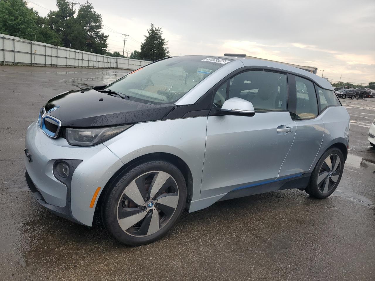 2014 Bmw I3 Bev   Silver vin: WBY1Z2C55EV283937