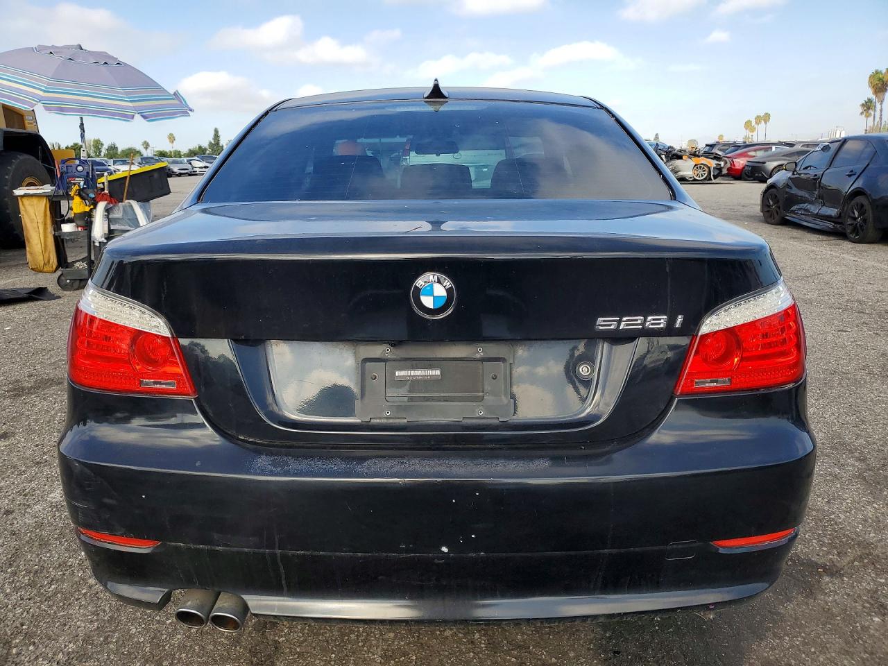 2008 Bmw 528 I Black vin: WBANU53578CT15190